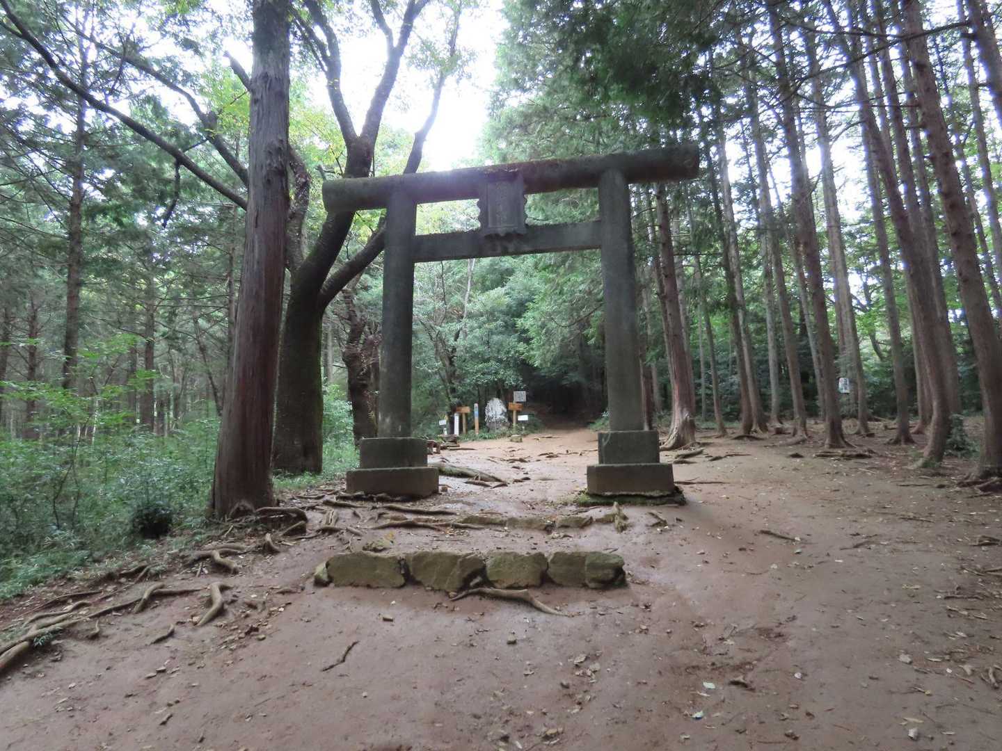一の鳥居です。