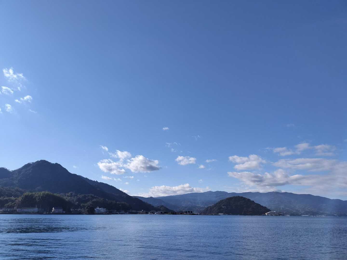 潮風に打たれて潮の香りを…
まったくの無風でした🤣