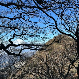 富士山と冠ヶ岳