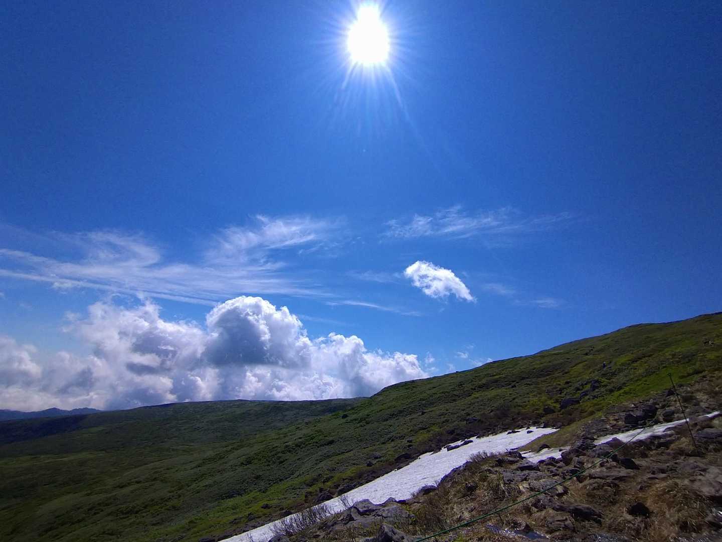 月山八合目登山口 周回コースの写真