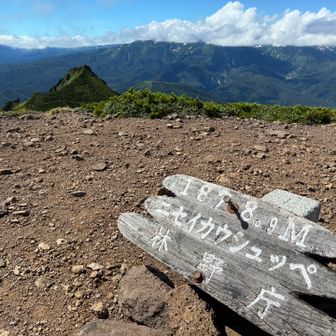 山頂は広くて360°ビューでした