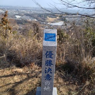 箱根駅伝?🤔ではなく、DeNA三浦前監督の自主トレ地だったらしい⚾