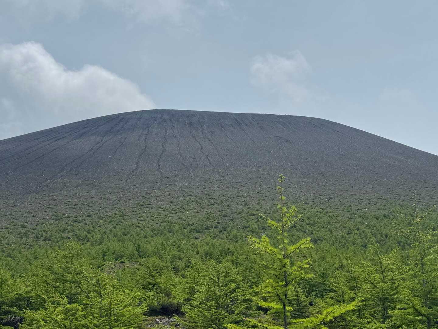 黒斑コース登山口-車坂山-黒斑山-蛇骨岳-鋸岳-Jバンド- 周回コースの写真