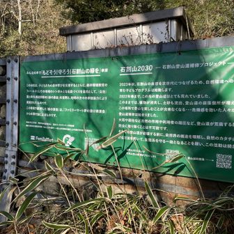 登山道整備のプロジェクトが行われているそうです