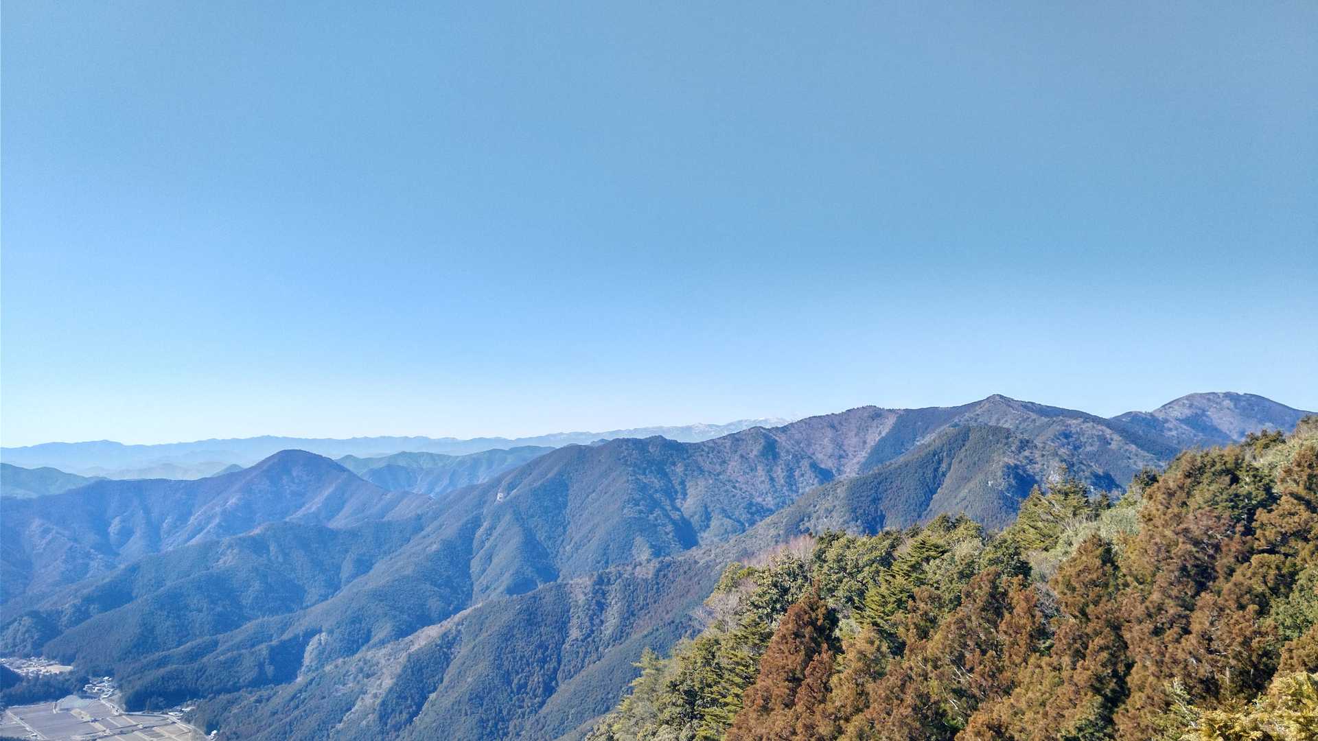 行者山から②