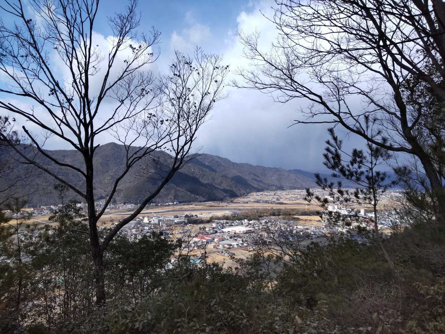 山側の眺望