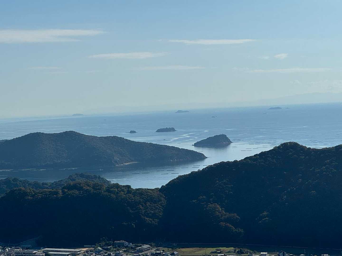 坂越駅-後山-雄鷹台山-雄鷹台山登山口-播州赤穂駅 縦走コースの写真