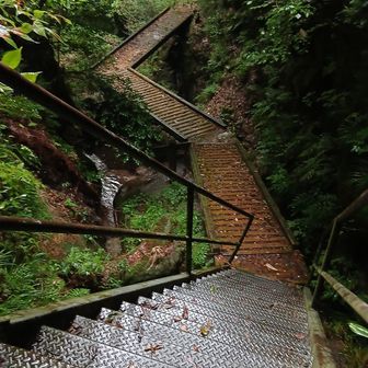 きれいな階段の景色