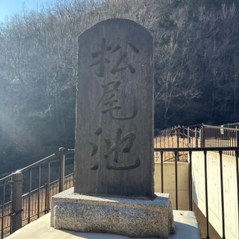 ゴール　松尾池