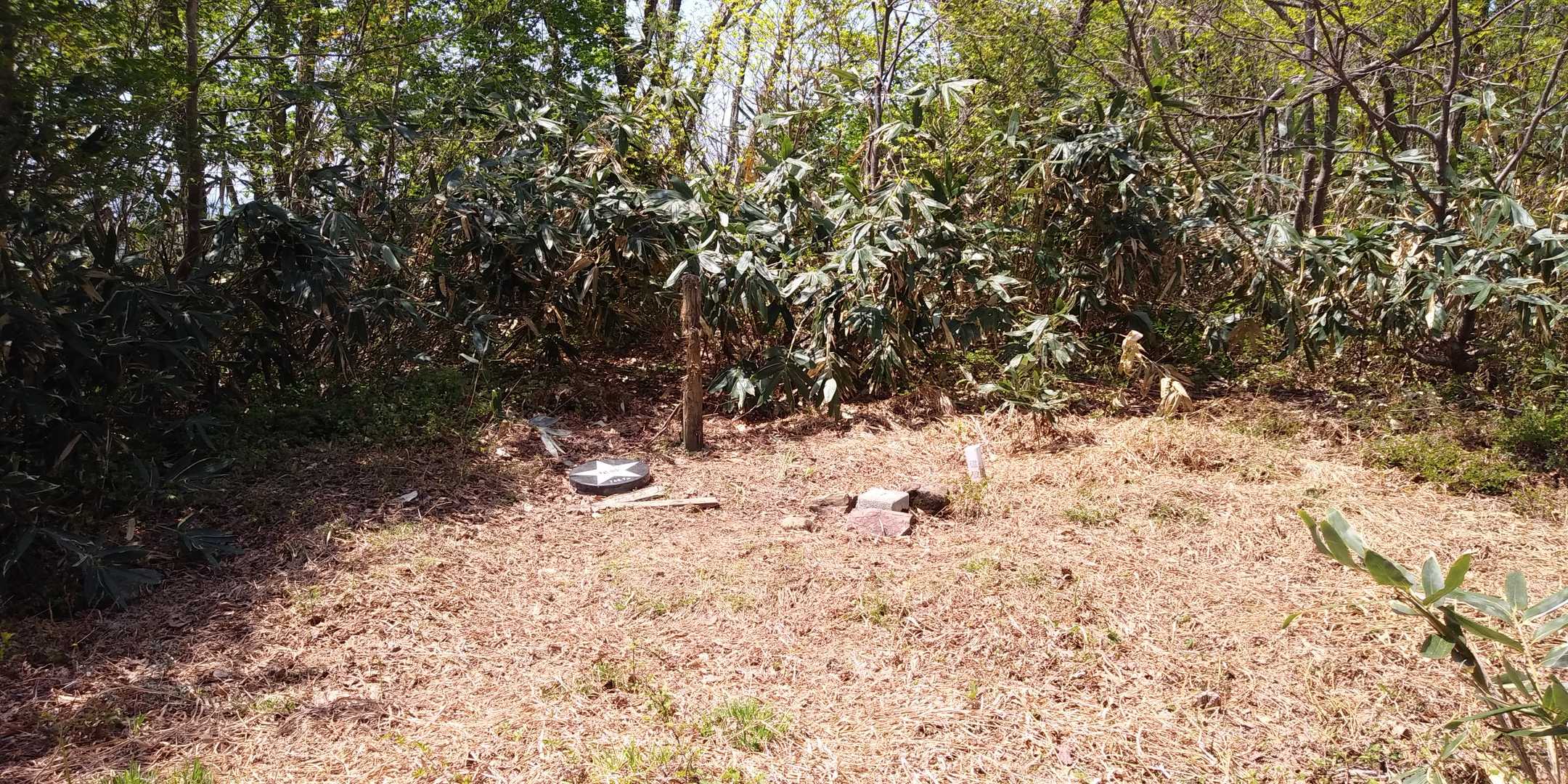 一乗山頂上