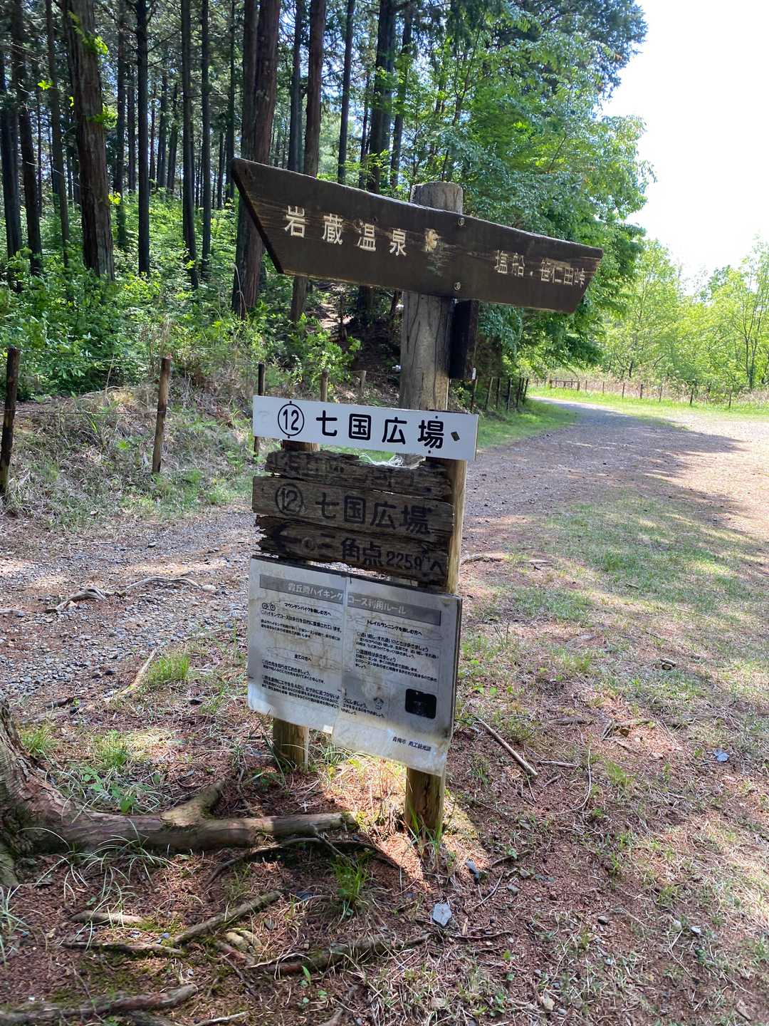 後あと、この近くに三角点があるので
戻った時に探しました