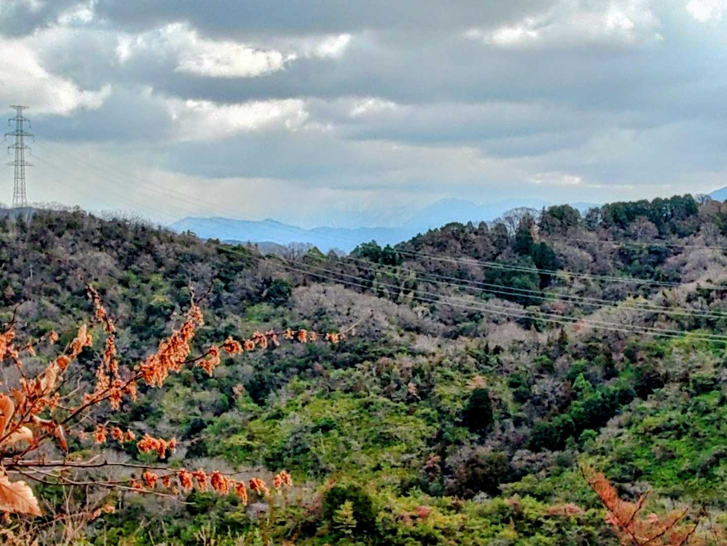 石鐵山は雲の中⤵️