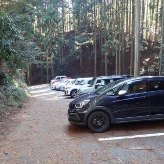 駐車場に戻ってきました。
結構、埋まってる😅