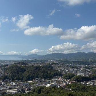 直射日光を日傘でカットしながら
しばし滞在してから下山