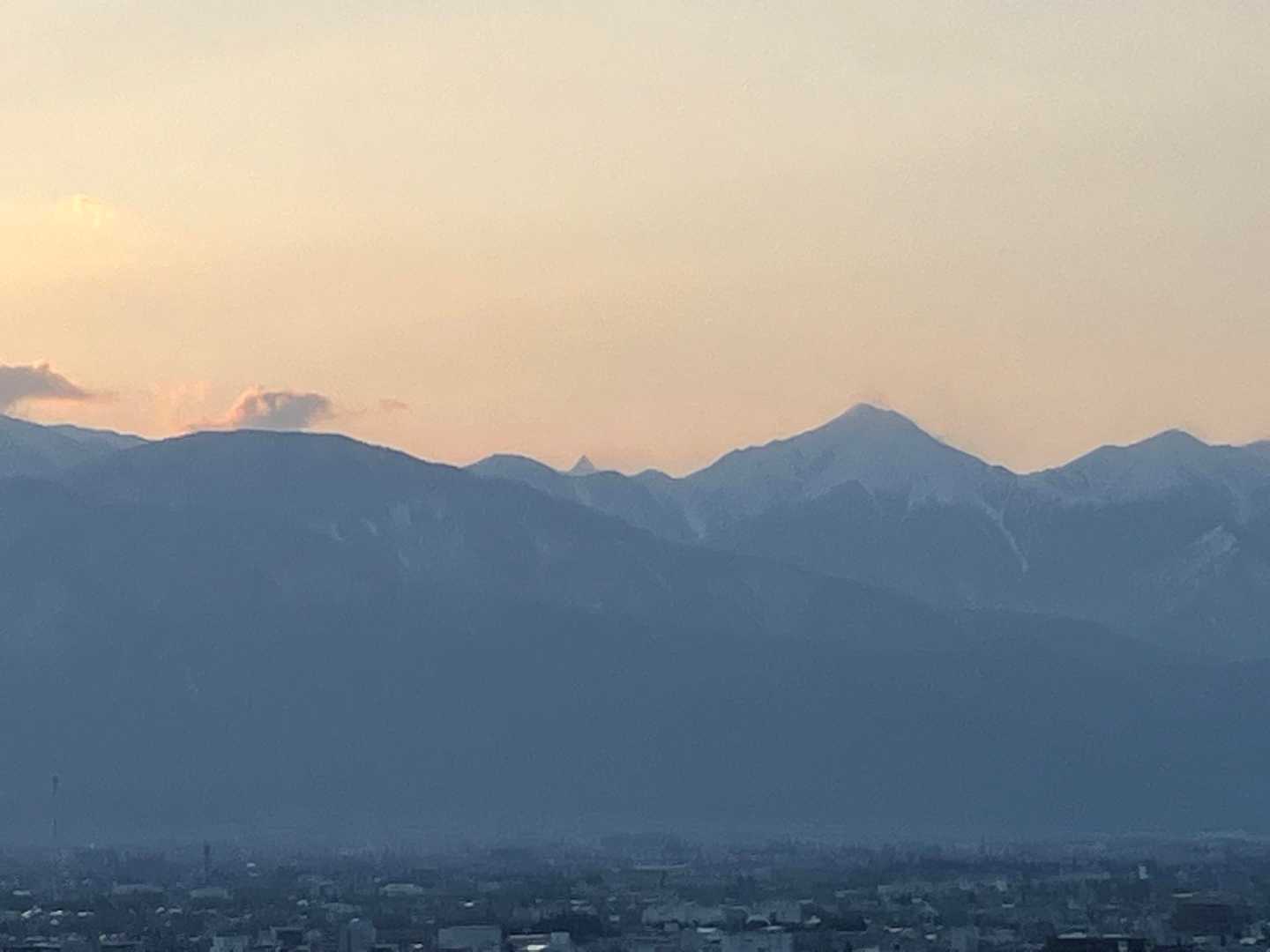 常念岳🏔️＆槍ヶ岳🏔️