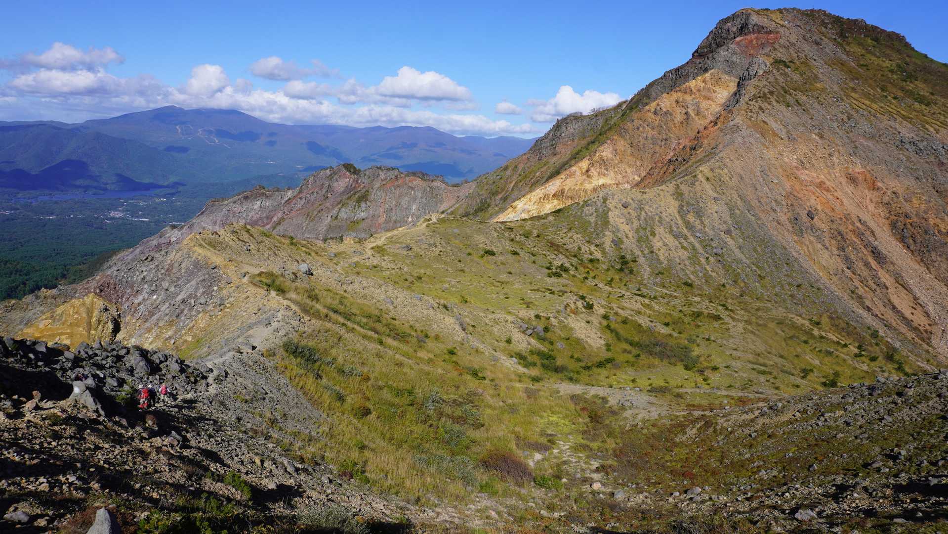 櫛ヶ峰の絶景見ながらの稜線歩き最高！