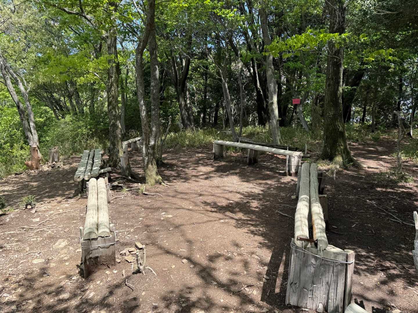 二上山駅-上ノ池横登山口-銀峰-出逢いの広場-二上山-岩屋 縦走コースの写真