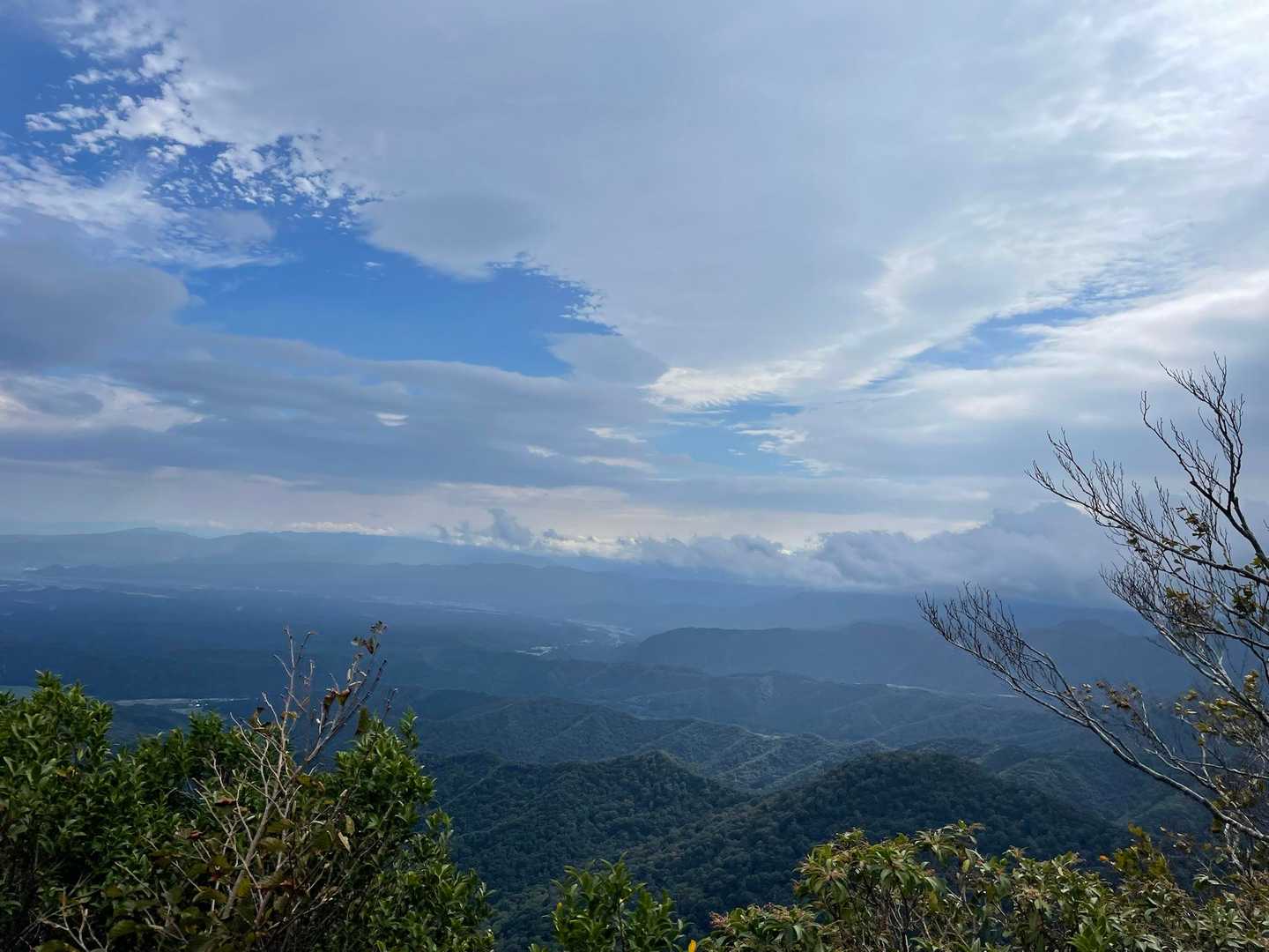 東坂登山口-勝田ヶ山-甲ヶ山 往復コースの写真