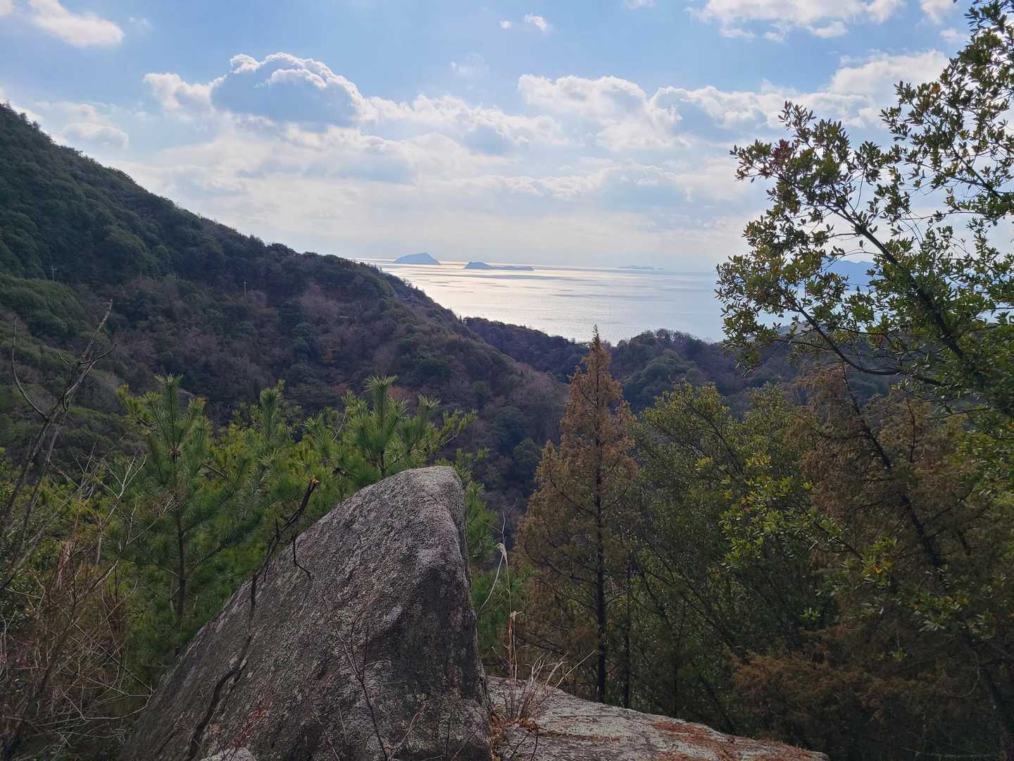 内海農協前バス停-鳶ガ巣山-切石山登山口 周回コースの写真