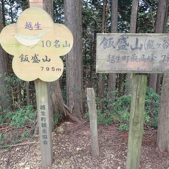 越生最高峰らしい