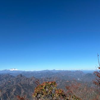 浅間山、妙義山、谷川岳〜
