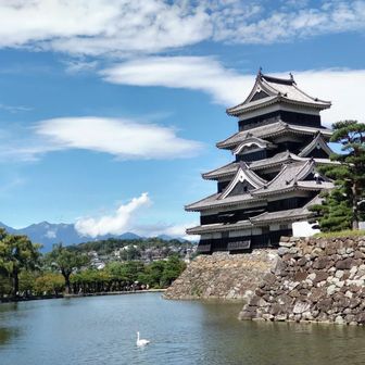 鉄板の、国宝 松本城🏯↝↝