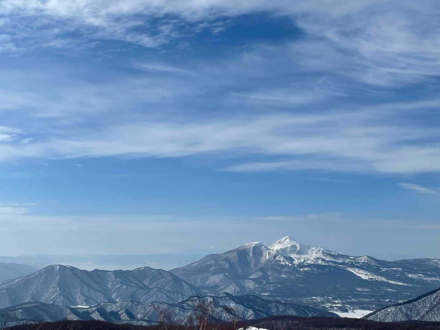 磐梯山🏔️
ででん！と一際目立ってました👀
