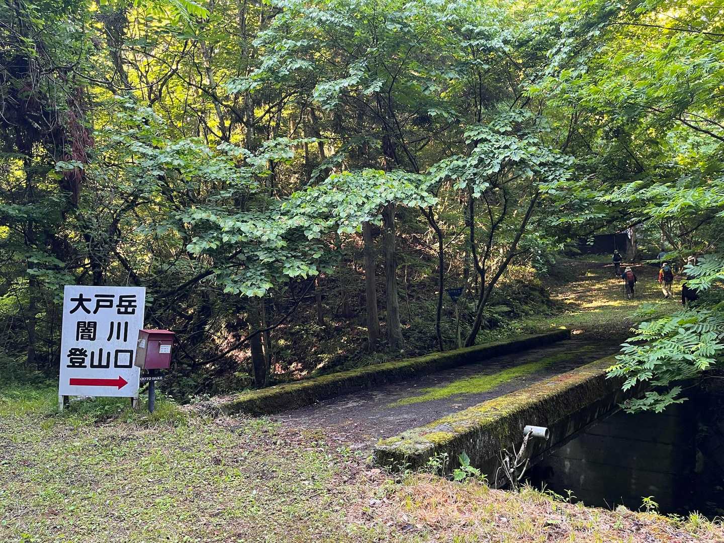 約1.3km程歩いて、登山口です💪