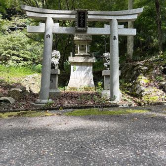 写真では分かりにくいけどミニチュアな鳥居。