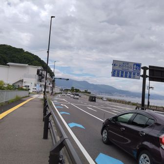 道の駅たのうららが見えてきました。歩行距離約11.0km