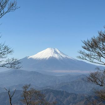 下山中も富士山見放題。しかし岩場ザレ場の急坂につき地面ばかり見て下山