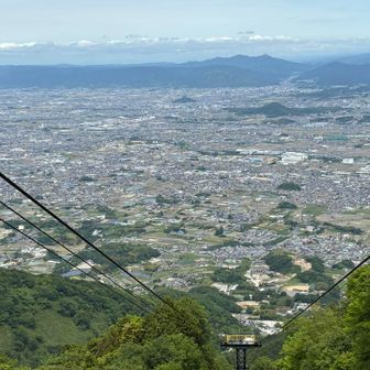 駅の乗り場からの眺め