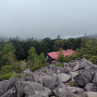 高見石から高見石小屋さん