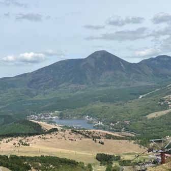 昨日苦戦した蓼科山。今日は絶景だったに違いない😖