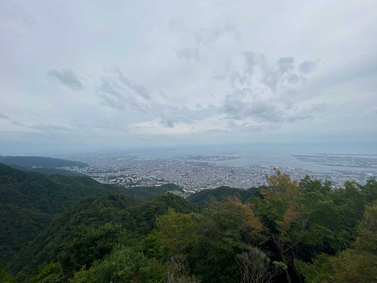 新神戸駅-滝山城跡登山口 往復コースの写真