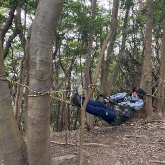 ハンモック2つ
かわいい🩷ハンモックが....