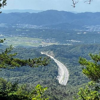 🈁は新名神高速道路が見えます🛣️