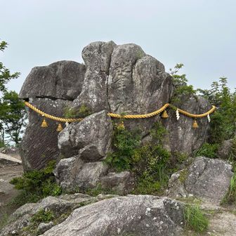 再び宝満山山頂