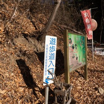 登山口まで下りてきた