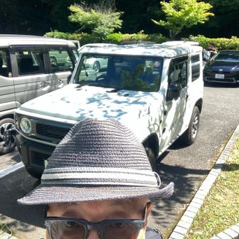 愛車ジムニーjb64との自撮り🤳