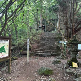 ここから修行の山って雰囲気ですね💪