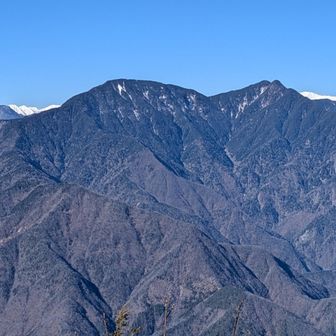 布引と笊のアップ
登山ルートを入念に確認しました。
日帰りかビバーク１泊かまだ悩んでいます。