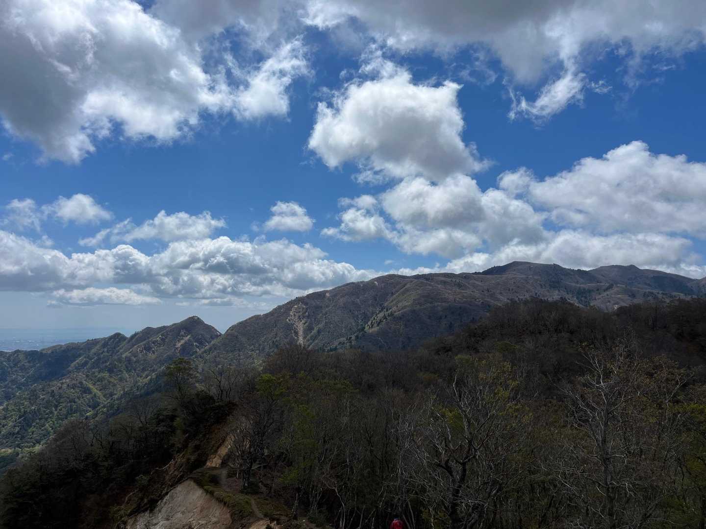 振り返れば釈迦ヶ岳🤩