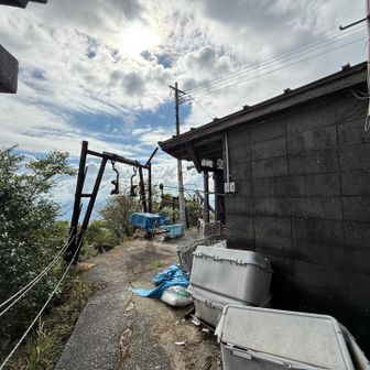 ケーブルカー。運搬用かな？