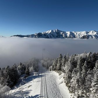 ガスの層に消えていってる