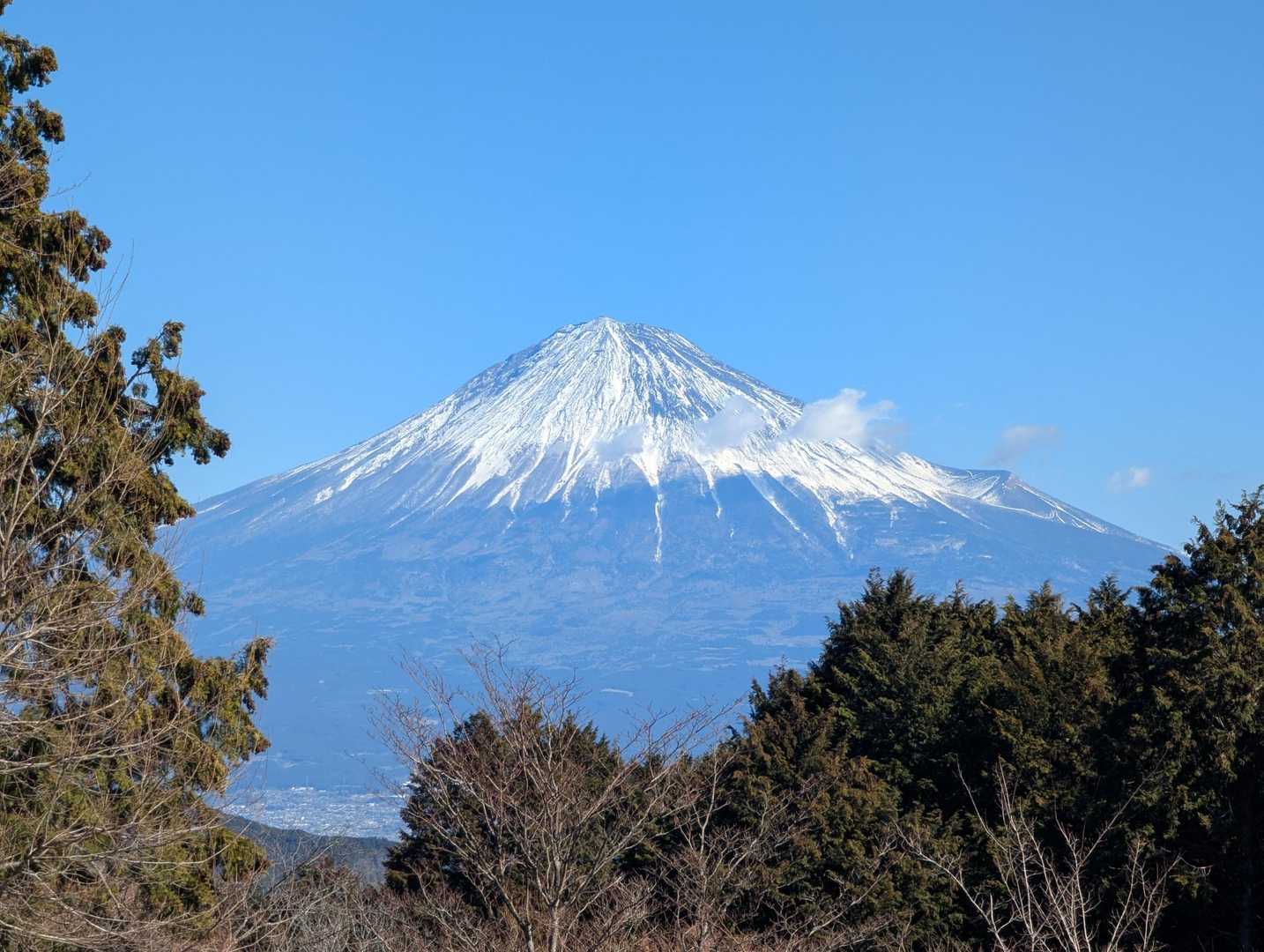 三本松からの富士山