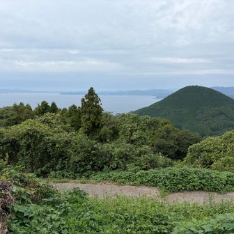 山頂より大村湾