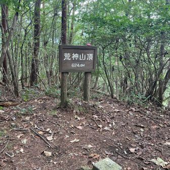 山頂は展望はありません