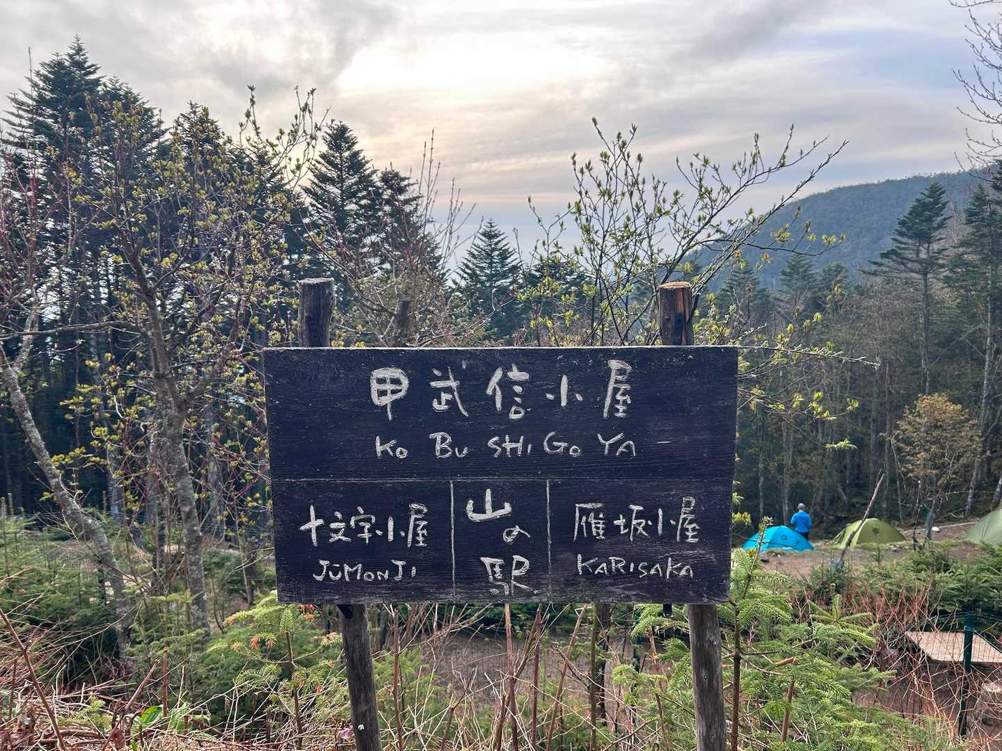 甲武信ヶ岳（西沢渓谷入口）＜徳ちゃん新道＞の写真