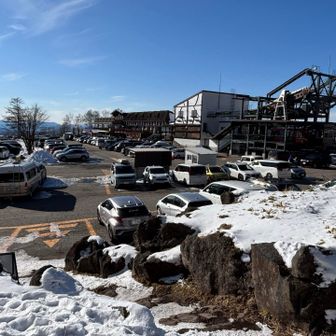 ロープウェイ使わずに下山完了